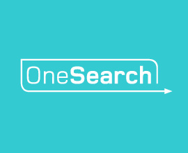 Graphic Image of the One Search logo